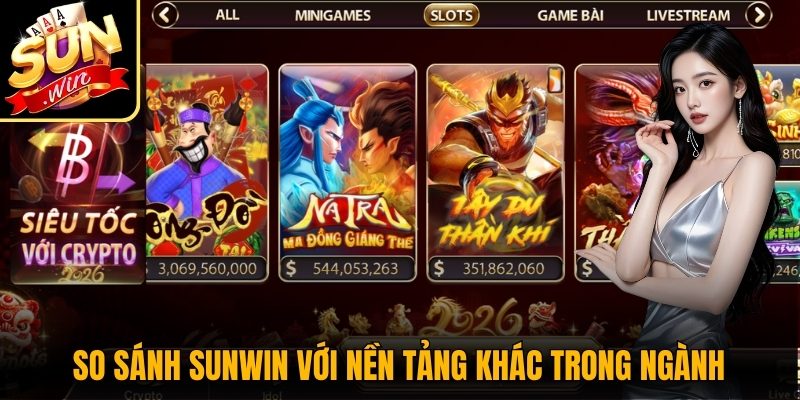 Sunwin owlink.in - Link tải Sun win, link truy cập Sunwin không bị chặn 43 So sánh Sunwin với nền tảng khác trong ngành So sánh Sunwin với nền tảng khác trong ngành
